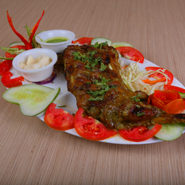 Mutton Raan Non Vegetarian dish